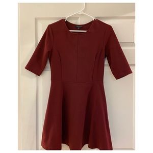 Maroon dress